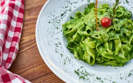 Fettucini Pesto Chicken Tarifi