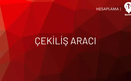 Çekiliş Aracı