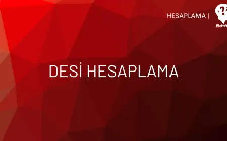 Odanın Desi ve Alanını Hesaplayın