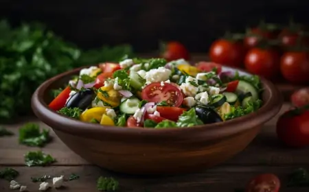 Sağlıklı ve Hafif Salata Tarifleriyle Lezzetli Bir Yolculuk