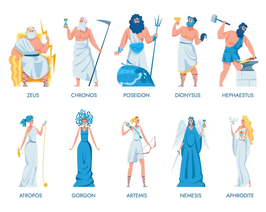 Yunan Mitolojisinin Temel Tanrıları
