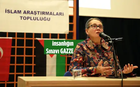 ADÜ’de “İnsanlığın Sınavı Gazze” Konferansı Gerçekleştirildi