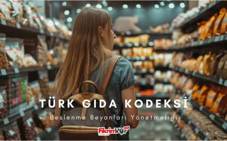 Türk Gıda Kodeksi (TGK) Beslenme Beyanları Yönetmeliği Kılavuzu Yayınlandı!