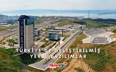 Türkiye’de Geliştirilmiş Yerli Yazılımlar