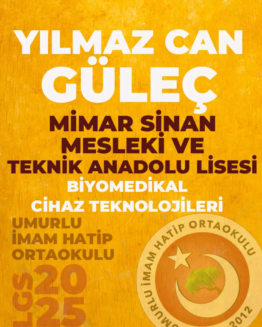 UMURLU İMAM HATİP ORTAOKULU’NDAN LGS’DE GURURLANDIRAN BAŞARI!